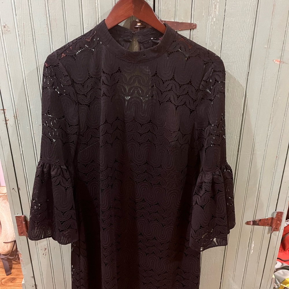 Trina Turk Black Lace Dress - size 10